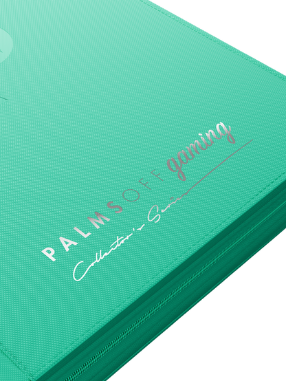 Collector's Series 9 Pocket Zip Trading Card Binder - TURQUOISE