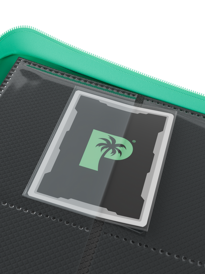 Collector's Series 9 Pocket Zip Trading Card Binder - TURQUOISE