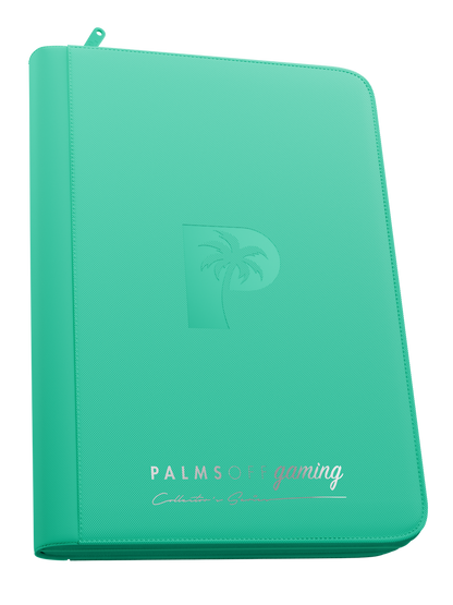 Collector's Series 9 Pocket Zip Trading Card Binder - TURQUOISE