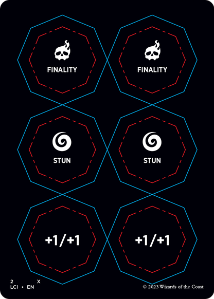Punchcard // Punchcard  [The Lost Caverns of Ixalan Tokens]