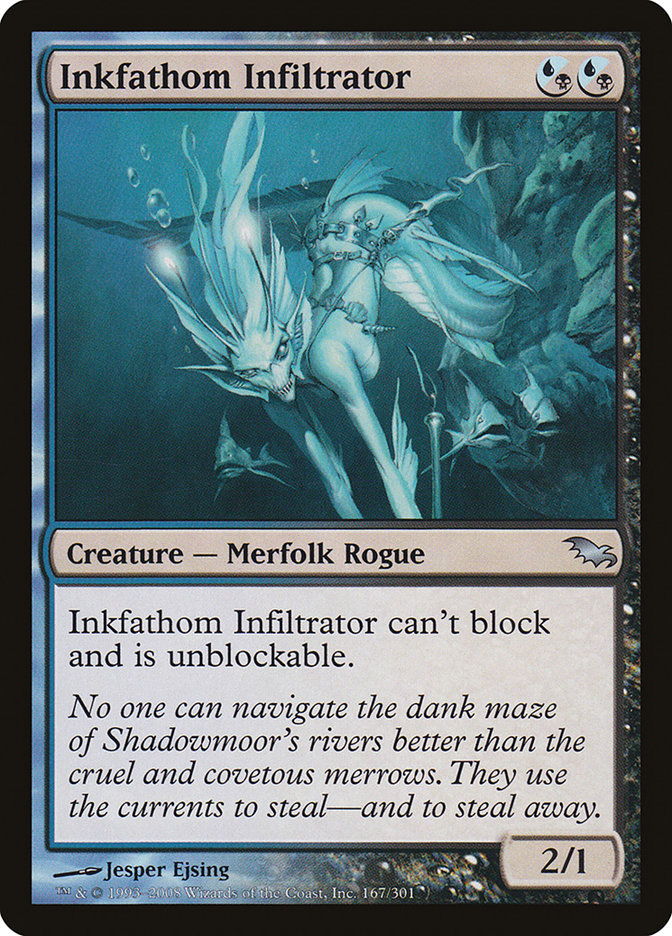 Inkfathom Infiltrator [Shadowmoor] Foil