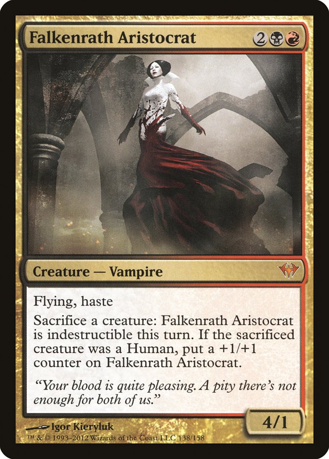 Falkenrath Aristocrat [Dark Ascension] Foil