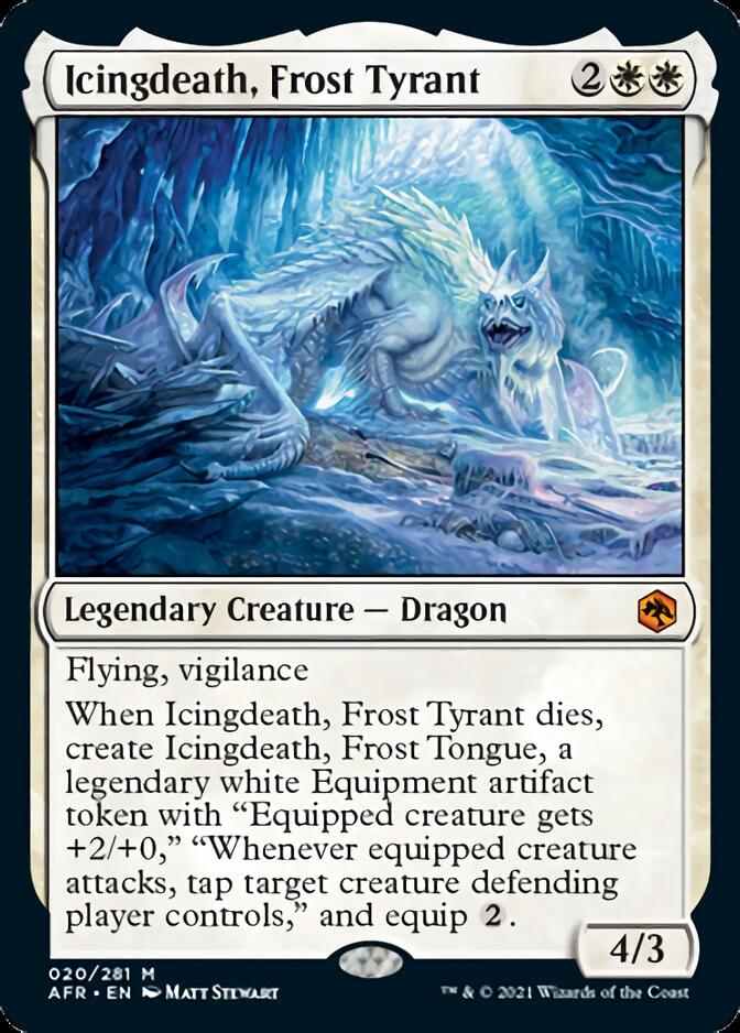 Icingdeath, Frost Tyrant [Dungeons & Dragons: Adventures in the Forgotten Realms] Foil -1