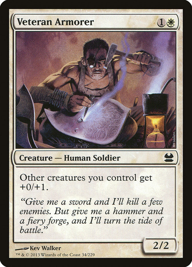 Veteran Armorer [Modern Masters] Foil