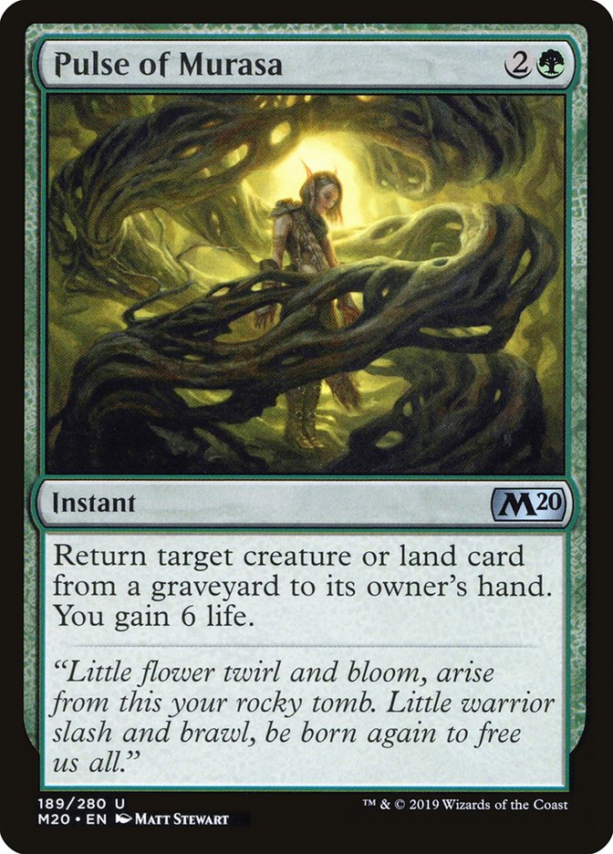 Pulse of Murasa [Core Set 2020] Foil