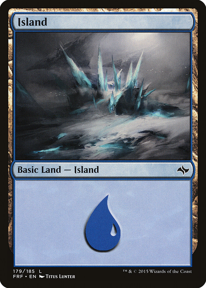 Island (179) [Fate Reforged] Foil