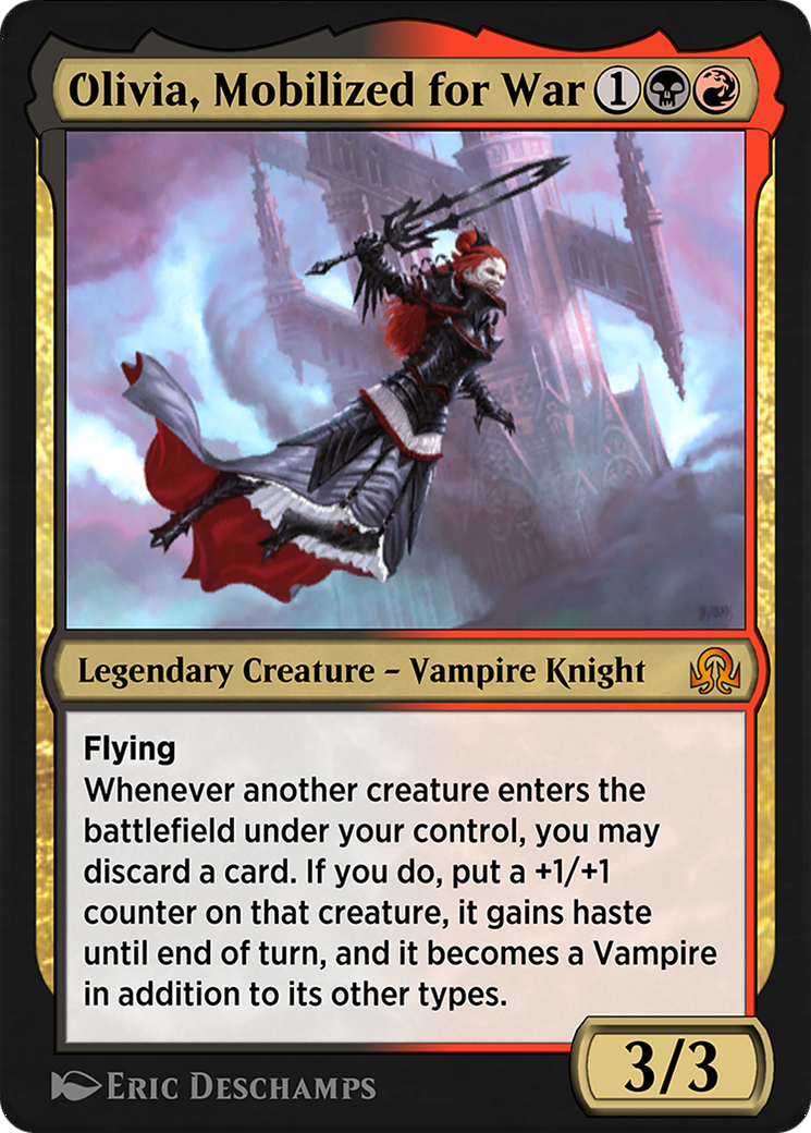 Olivia, Mobilized for War  [Shadows over Innistrad Remastered]
