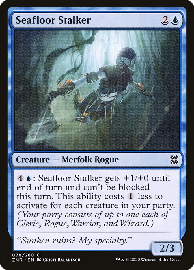 Seafloor Stalker [Zendikar Rising] Foil