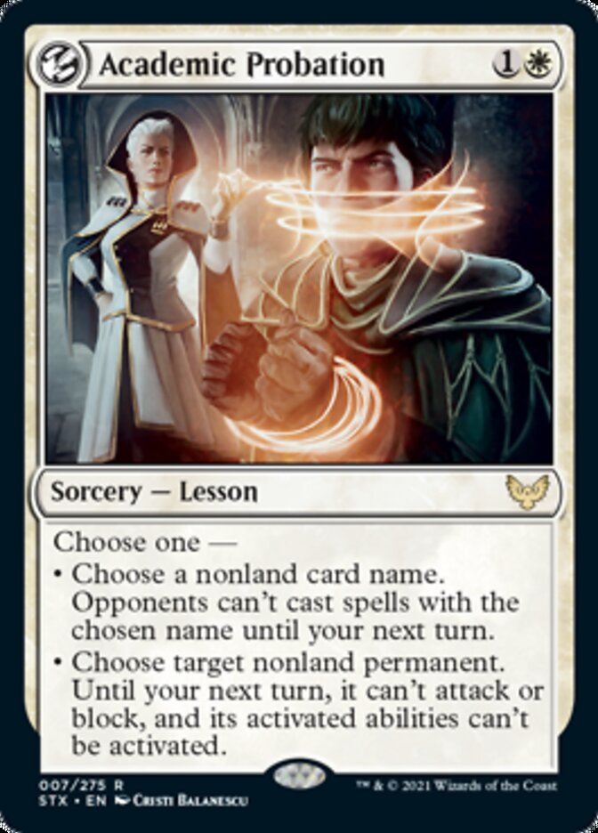 Academic Probation [Strixhaven: School of Mages] Foil
