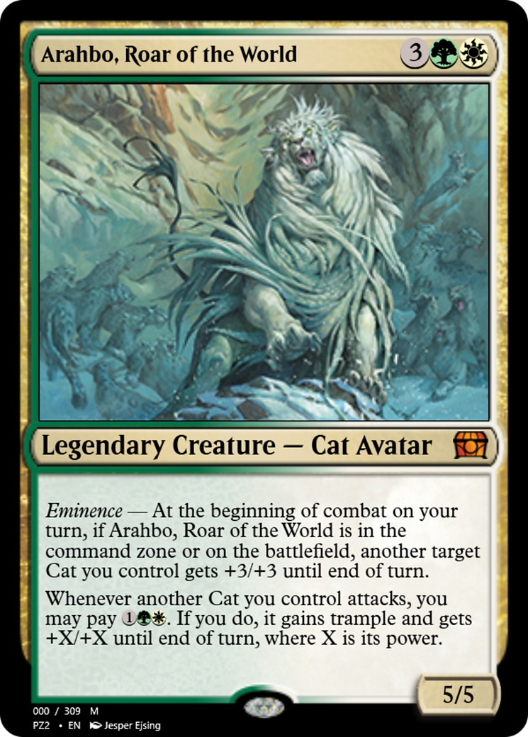 Arahbo, Roar of the World  [Treasure Chest] Foil