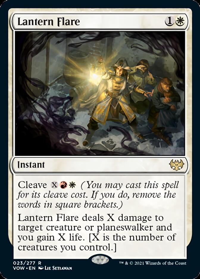 Lantern Flare [Innistrad: Crimson Vow] Foil