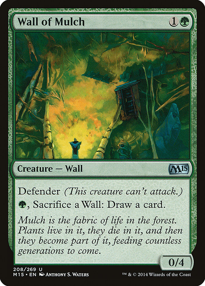 Wall of Mulch [Magic 2015] Foil