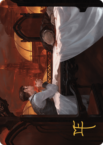 Expedited Inheritance // Expedited Inheritance  [Murders at Karlov Manor Art Series] (Borderless) Foil