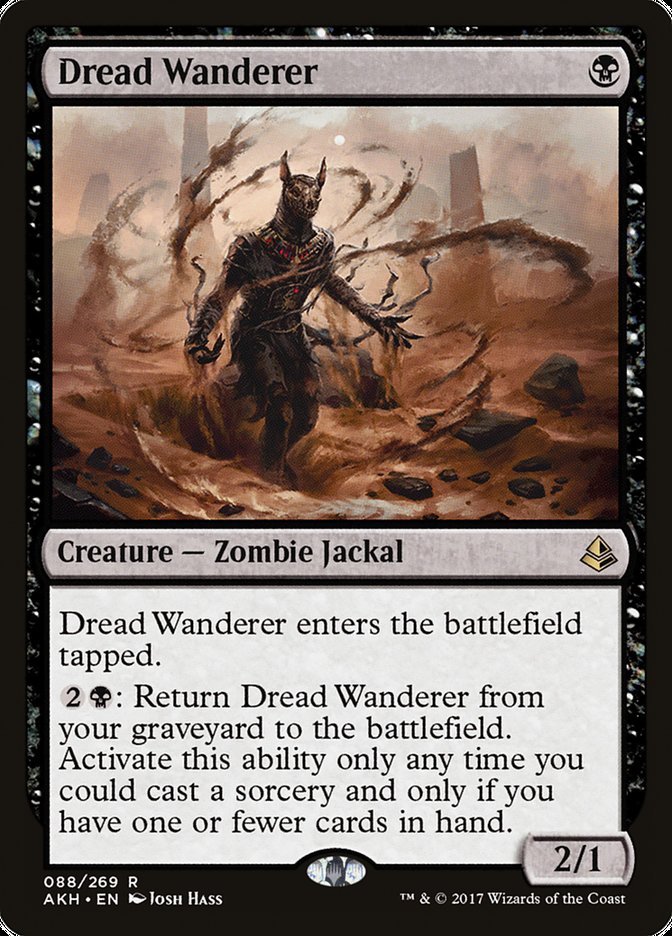 Dread Wanderer [Amonkhet] Foil