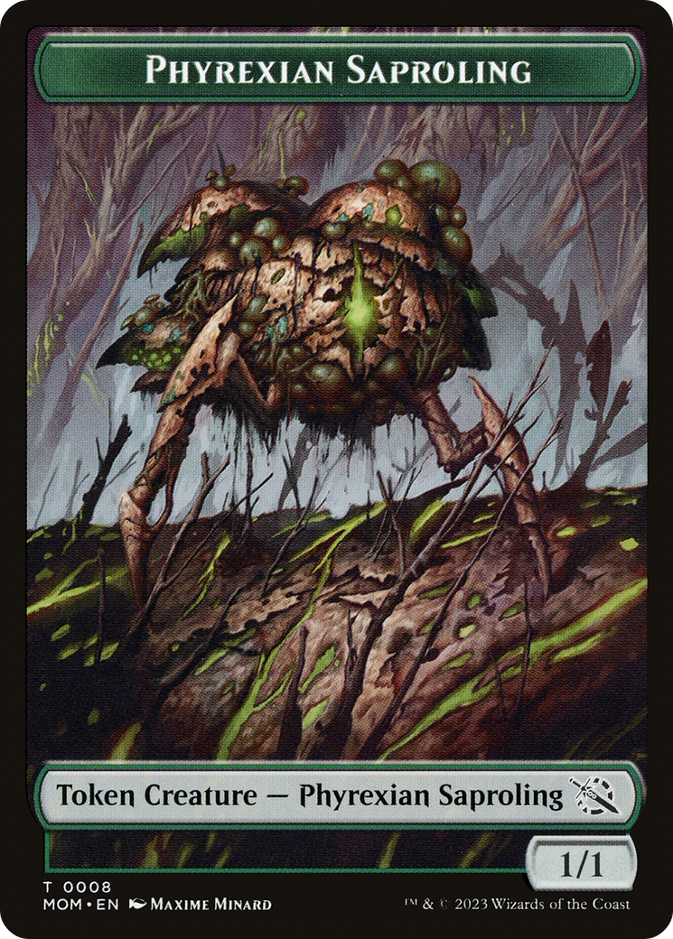Phyrexian Saproling  [March of the Machine Tokens]