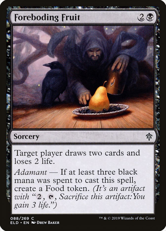 Foreboding Fruit [Throne of Eldraine] Foil