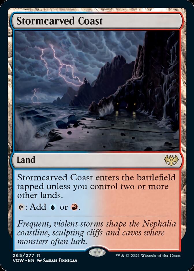 Stormcarved Coast [Innistrad: Crimson Vow] Foil