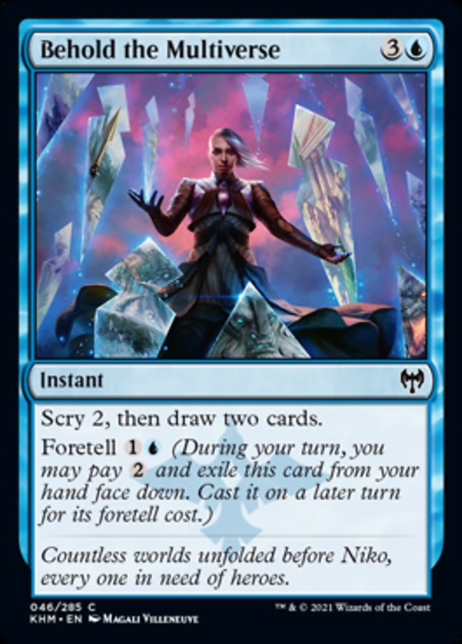 Behold the Multiverse [Kaldheim] Foil