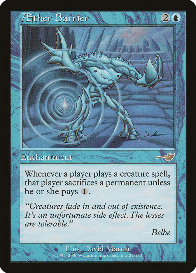 Aether Barrier [Nemesis] Foil