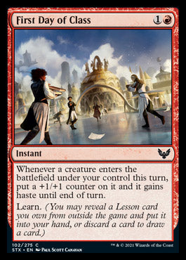 First Day of Class [Strixhaven: School of Mages] Foil