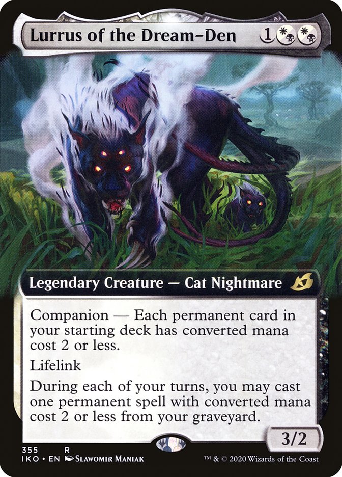 Lurrus of the Dream-Den (Extended Art) [Ikoria: Lair of Behemoths] Foil