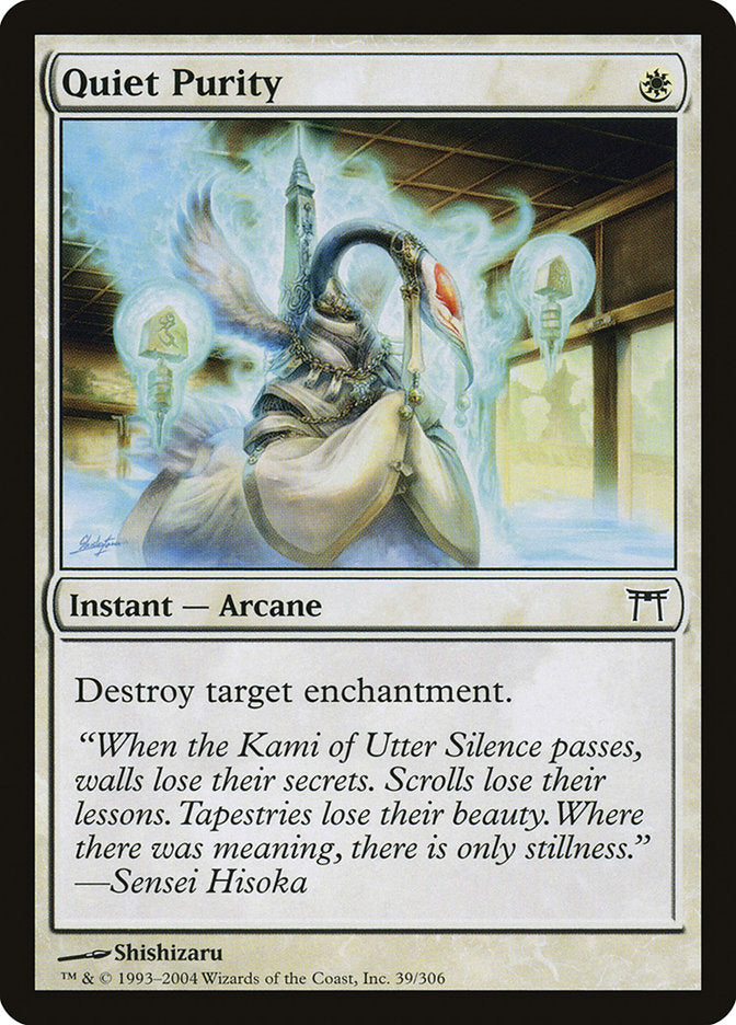 Quiet Purity [Champions of Kamigawa] Foil