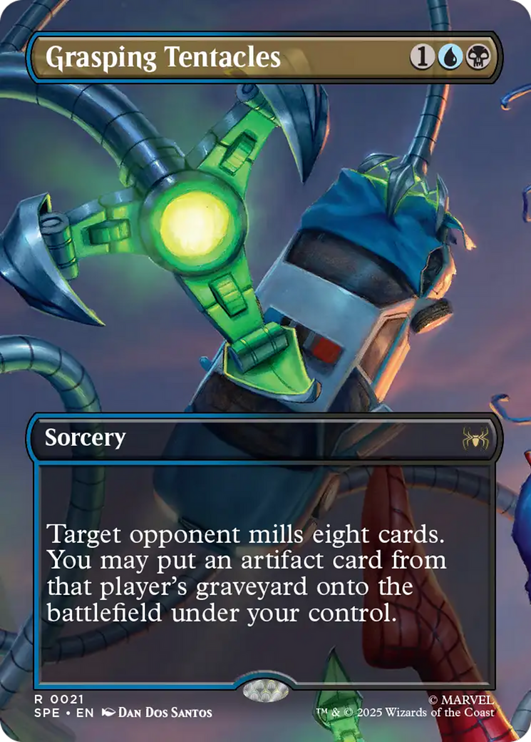 Grasping Tentacles (Borderless) [Marvel's Spider-Man: Eternal-Legal] Foil