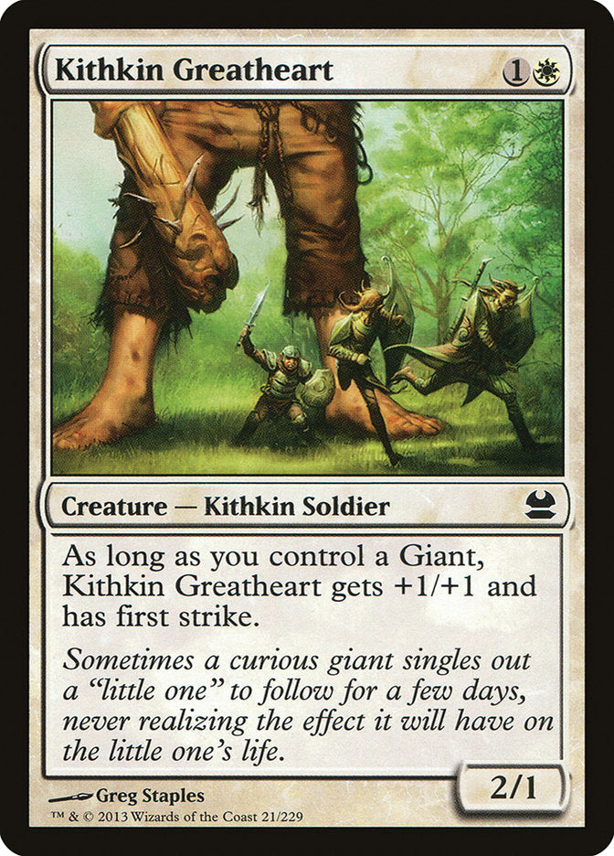 Kithkin Greatheart [Modern Masters] Foil
