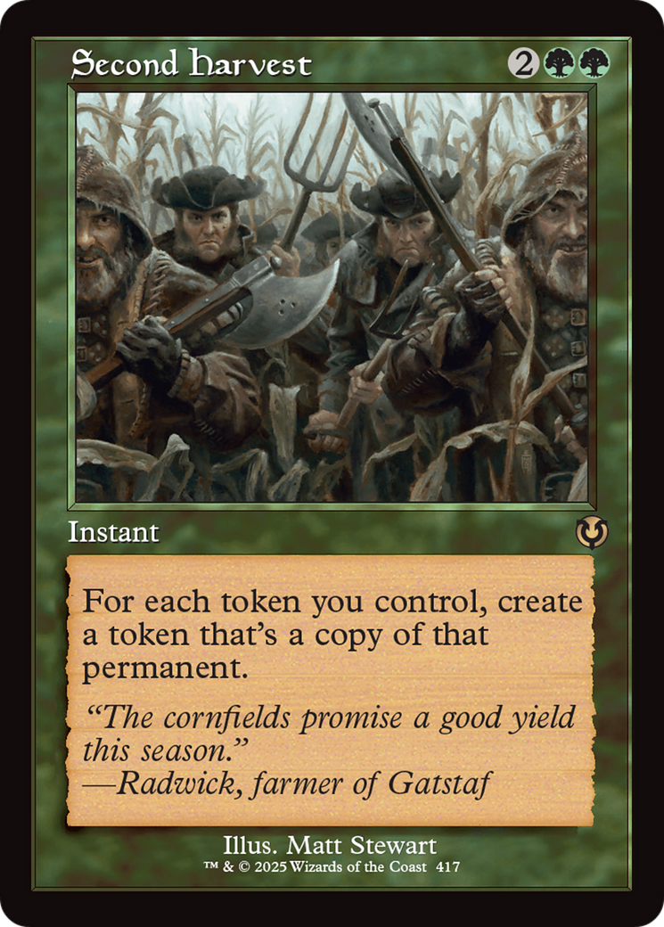 Second Harvest (Retro Frame) [Innistrad Remastered] Foil
