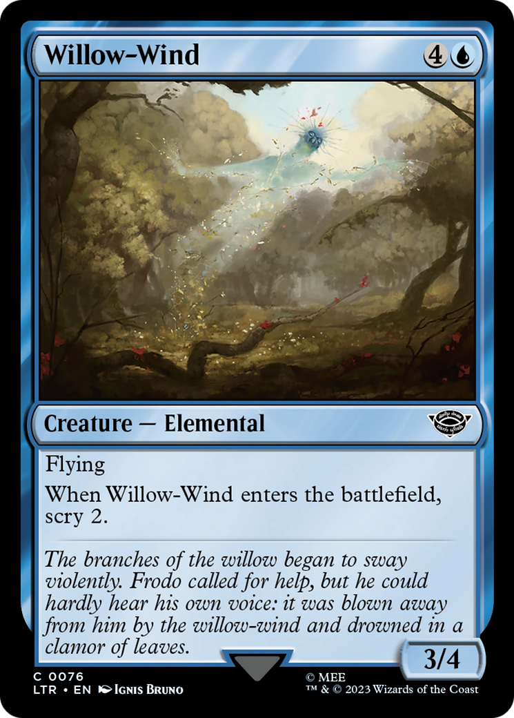 Willow-Wind [The Lord of the Rings: Tales of Middle-Earth] Foil