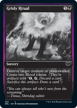 Grisly Ritual [Innistrad: Double Feature] Foil