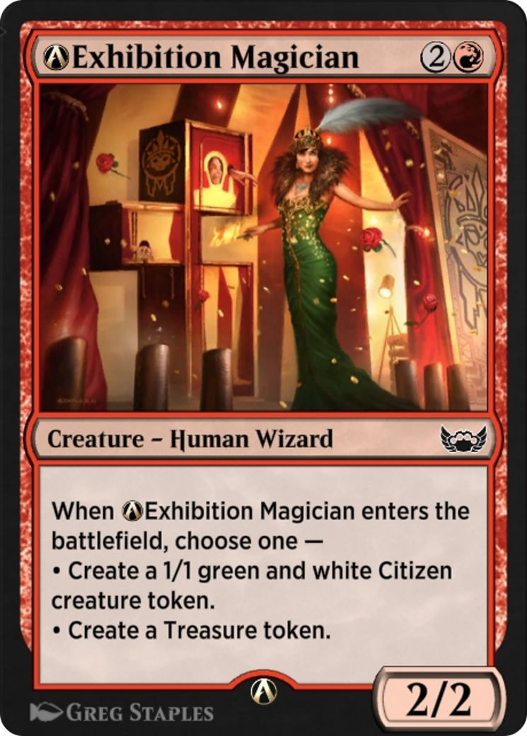A-Exhibition Magician  [Streets of New Capenna]