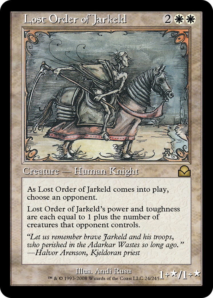 Lost Order of Jarkeld  [Masters Edition II]