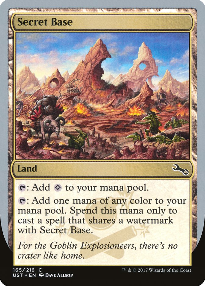 Secret Base (Dave Allsop) [Unstable] Foil