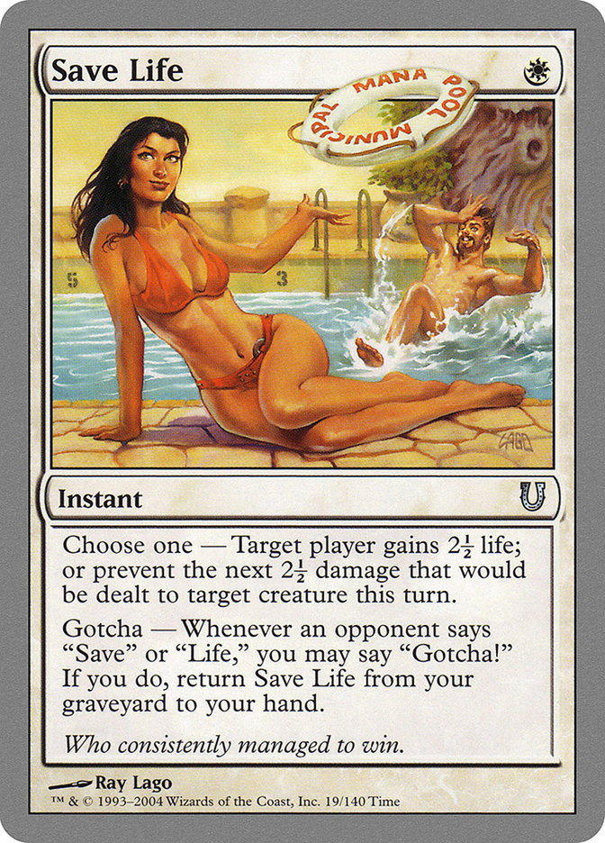 Save Life [Unhinged] Foil