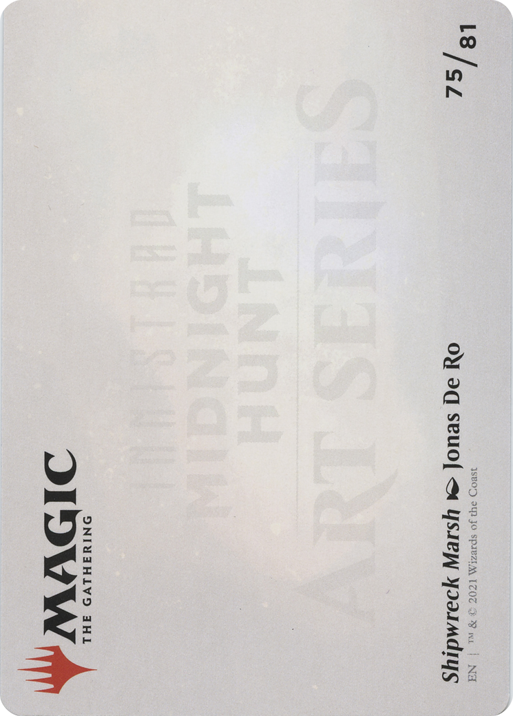 Shipwreck Marsh // Shipwreck Marsh  [Midnight Hunt Art Series] (Borderless) Foil