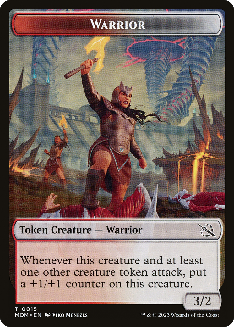 Warrior  [March of the Machine Tokens] Foil