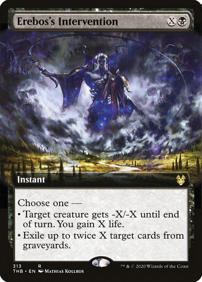 Erebos's Intervention (Extended Art) [Theros Beyond Death] Foil