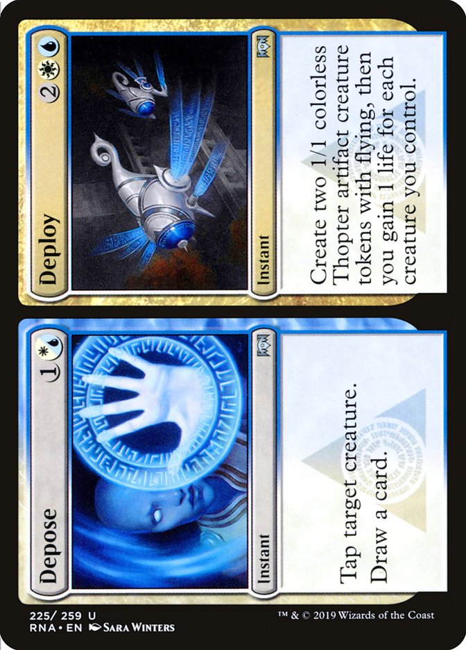 Depose // Deploy [Ravnica Allegiance] Foil