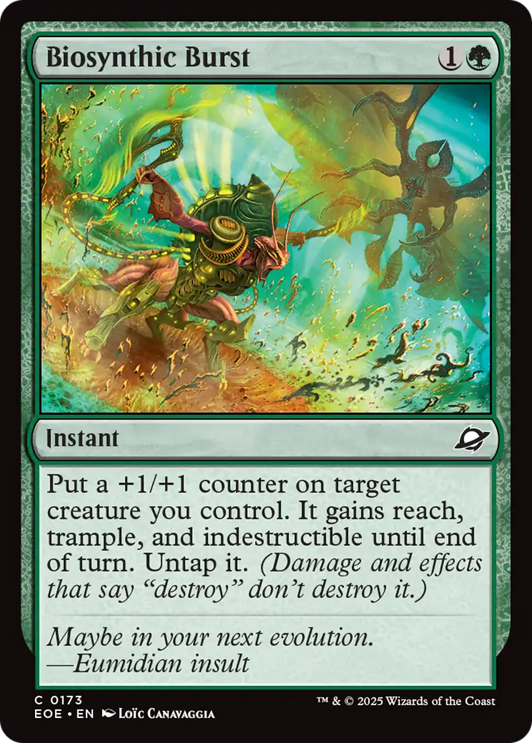 Biosynthic Burst [Edge of Eternities] Foil
