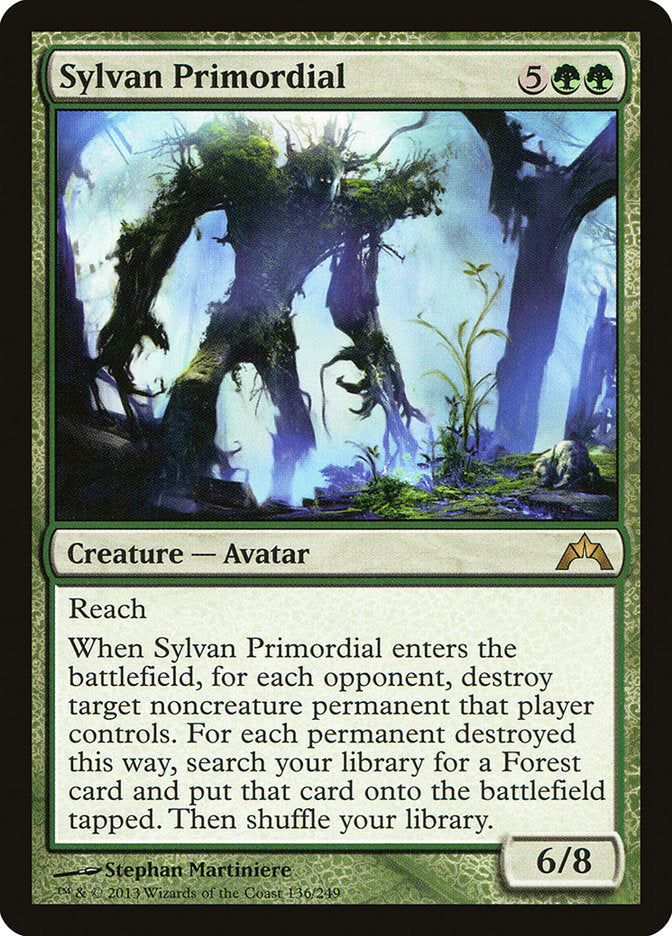 Sylvan Primordial [Gatecrash] Foil