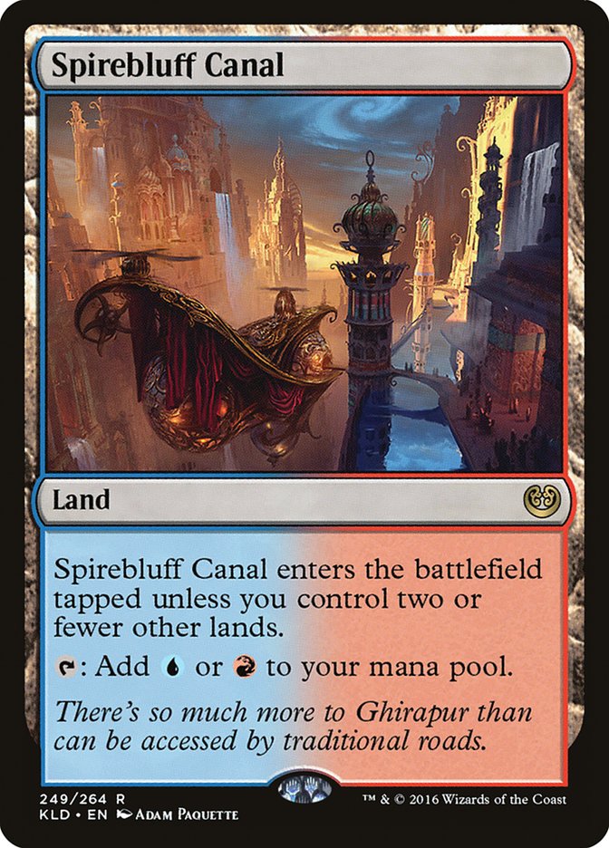 Spirebluff Canal [Kaladesh] Foil