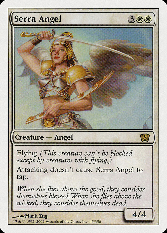 Serra Angel [Eighth Edition] Foil