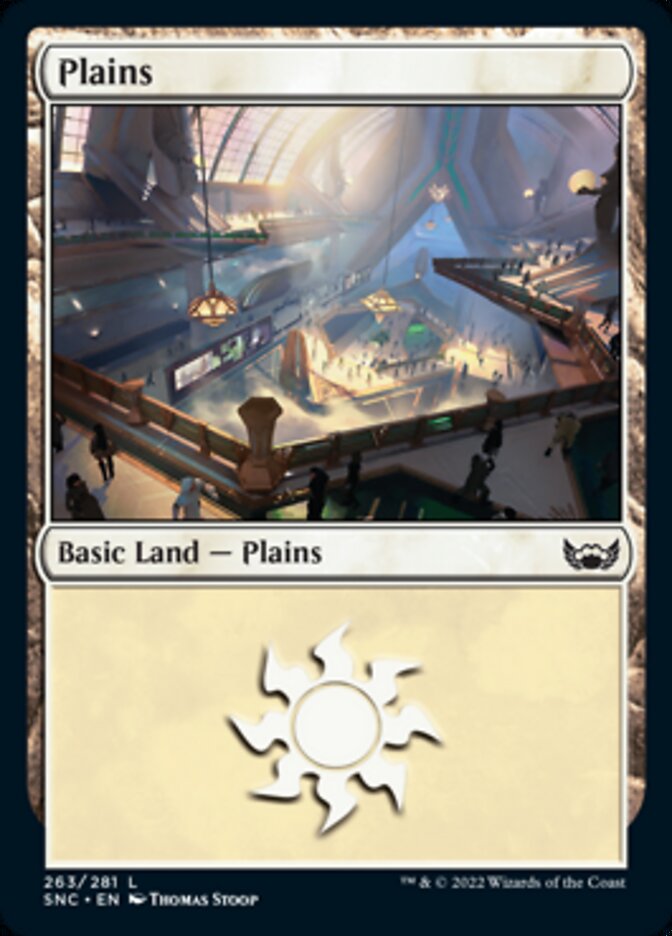 Plains (263) [Streets of New Capenna] Foil