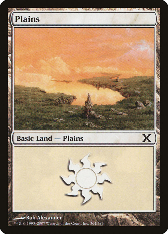 Plains (364) [Tenth Edition] Foil