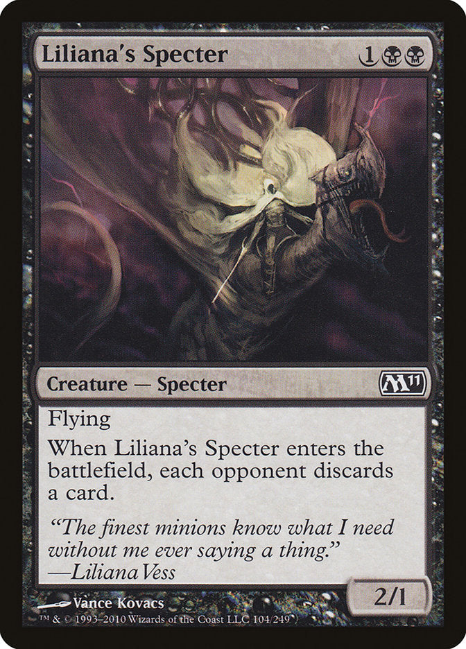 Liliana's Specter [Magic 2011] Foil