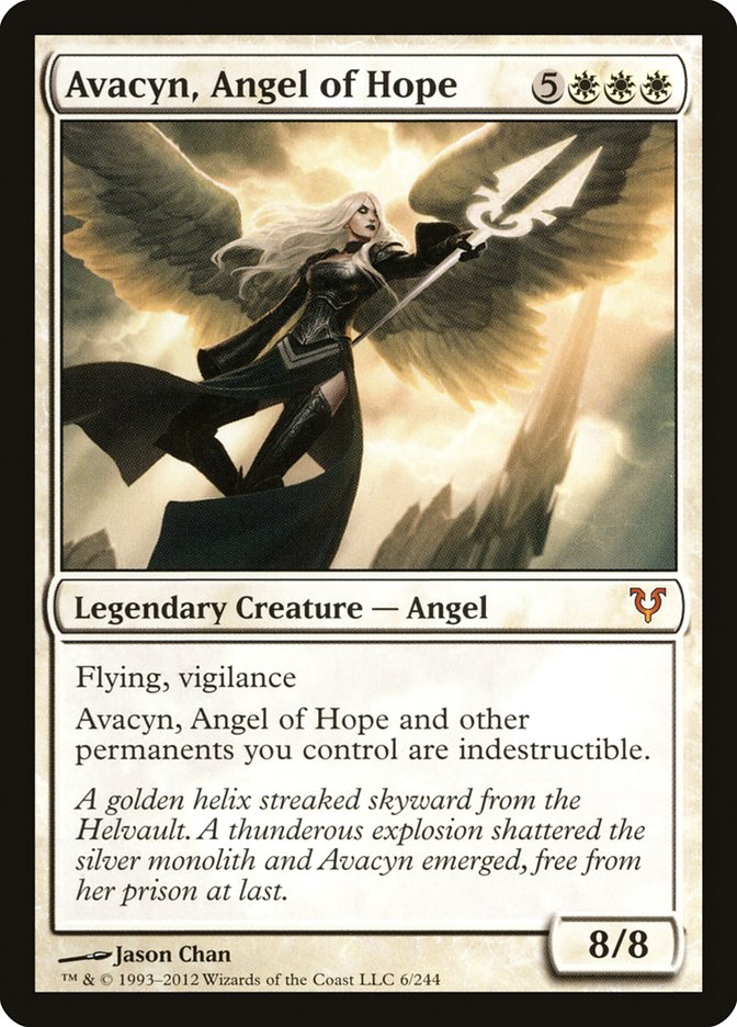 Avacyn, Angel of Hope [Avacyn Restored] Foil