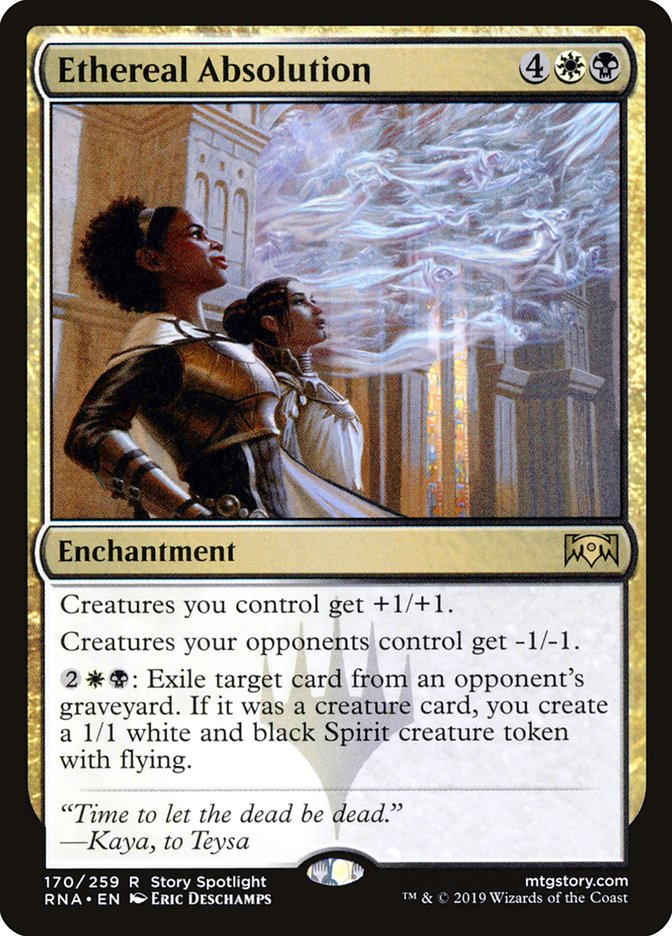 Ethereal Absolution [Ravnica Allegiance] Foil