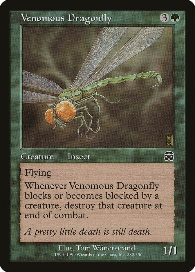 Venomous Dragonfly [Mercadian Masques] Foil
