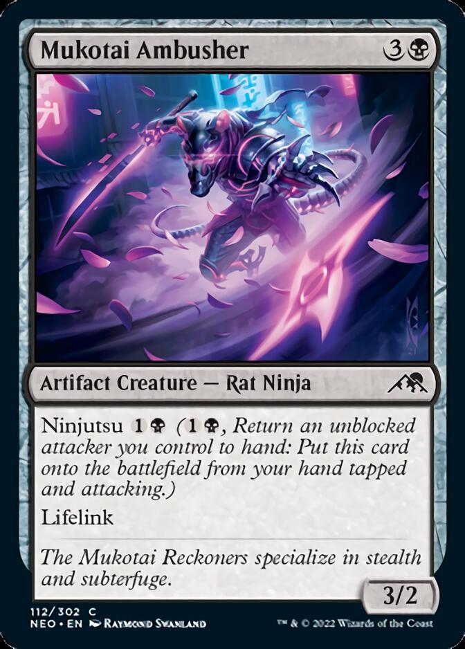 Mukotai Ambusher [Kamigawa: Neon Dynasty] Foil